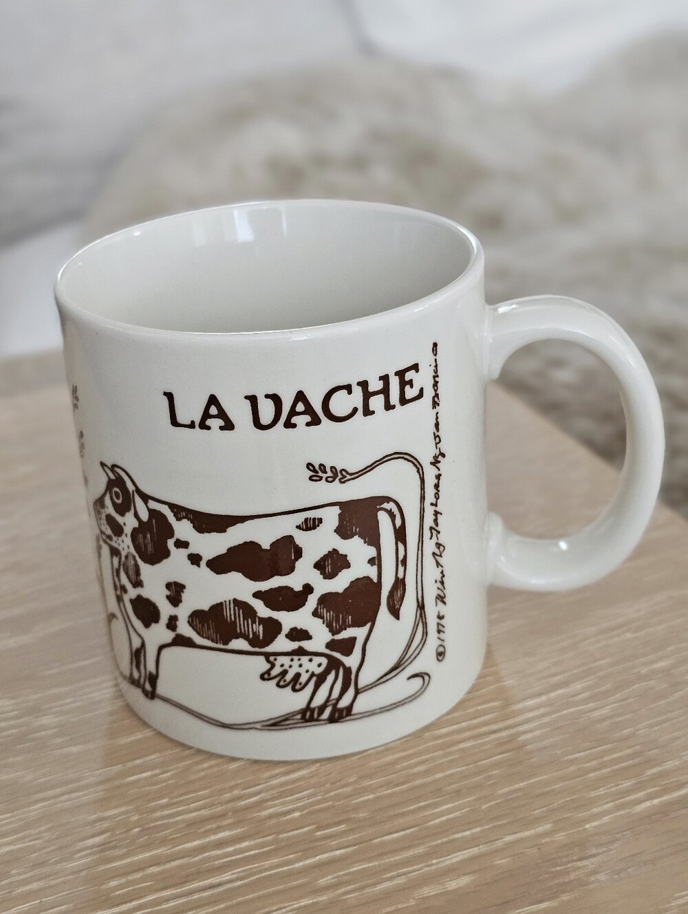 Vintage Taylor & Win NG 1978 La Vache La Bulle Mug
